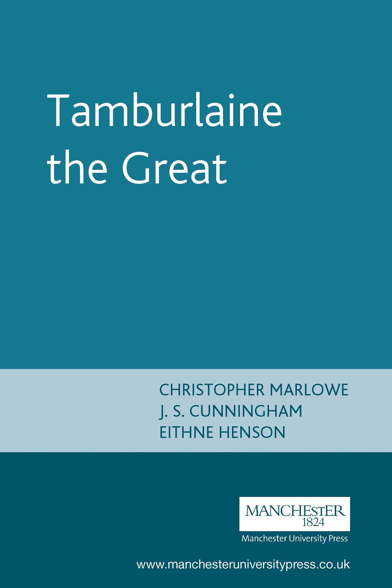 Cover image for Tamburlaine the Great ISBN 9780719030963